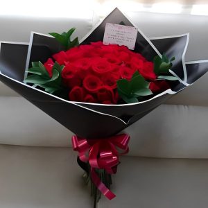 Bouquet de 75 rosas en papel coreano R144